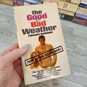 The Good and Bad Weather Edmund Schiddel 1966 Bantam Vintage Drama Paperback